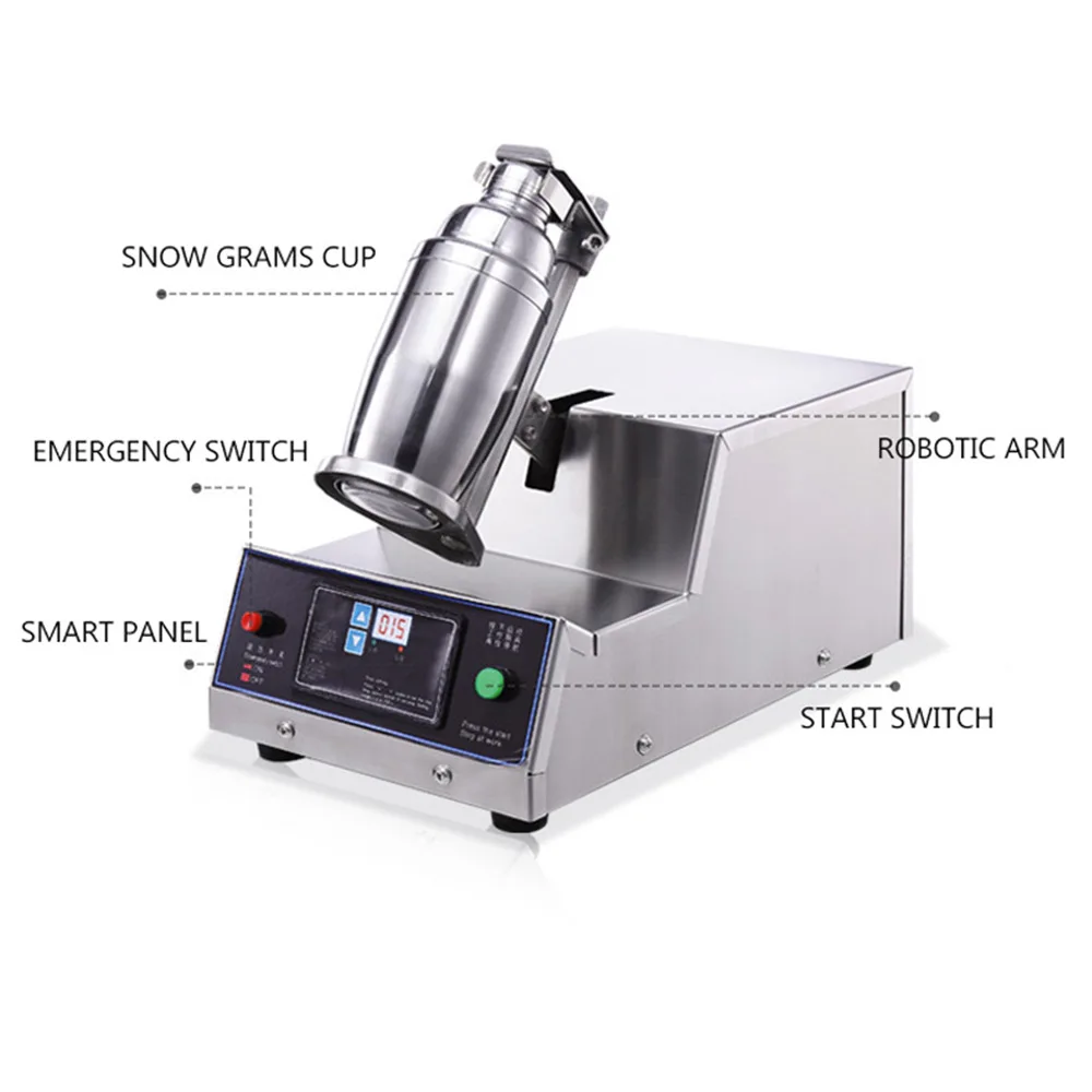 Коммерческий встряхивание молока Молочная машина Porcessor одна осветительная