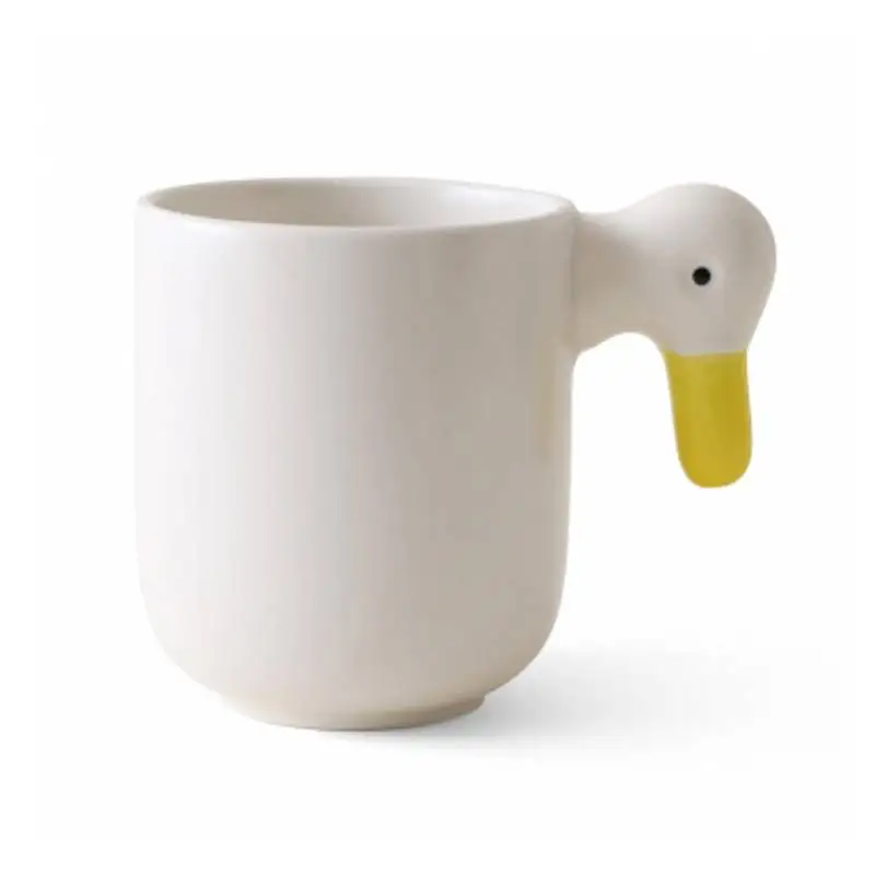 

Cute Duck Handgrip Ceramics Mugs coffee mug Milk Tea office Cups Drinkware the Best birthday Gift for friends