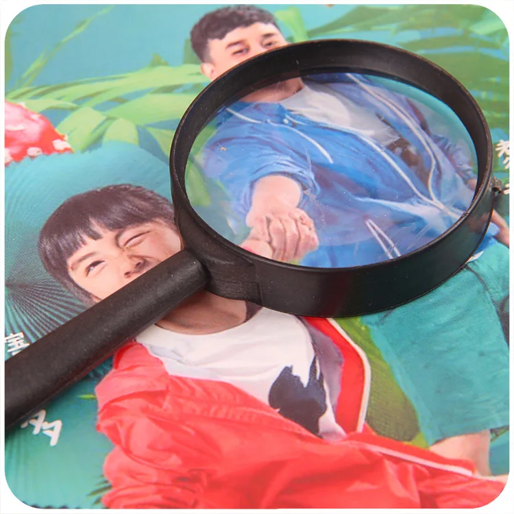 Увеличительное стекло для пожилых детей книги чтения и газеты