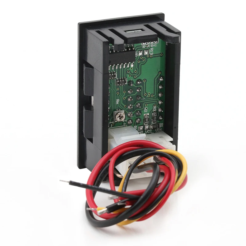 Двойной дисплей 4 битный измеритель напряжения тока постоянного 0 33 В/1A/3A