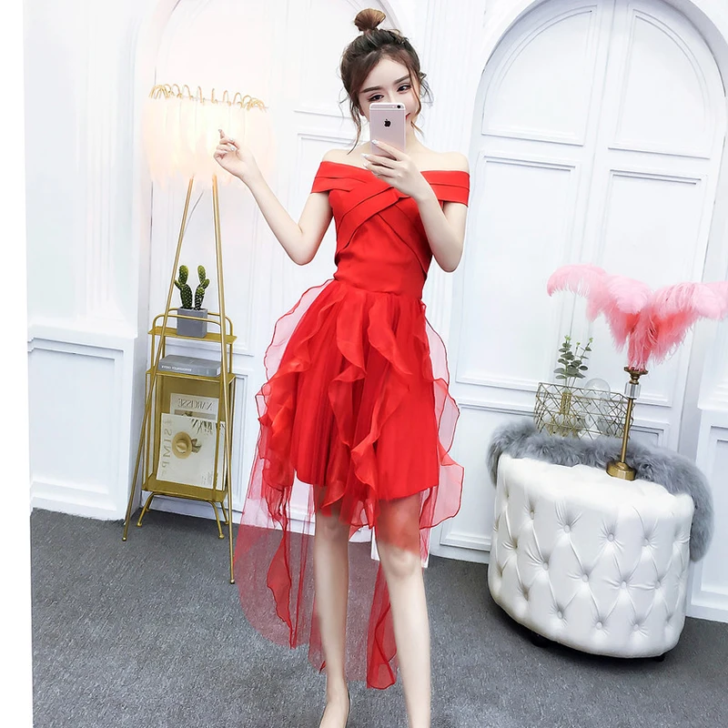 Женское Повседневное платье до колен голубое Привлекательное большого размера