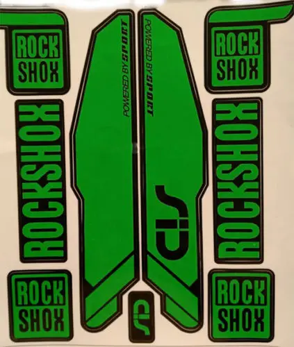 Наклейки на велосипед Rock Shox SID бесплатная доставка наклейки переднюю вилку