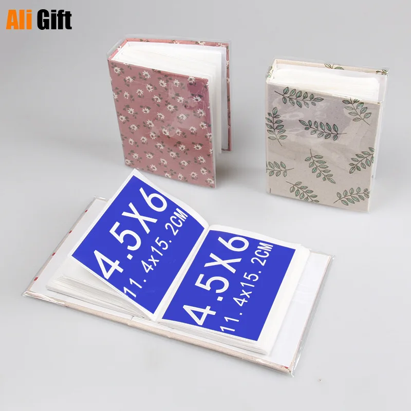 6 дюймовый фотоальбом мультяшная Милая рамка для хранения картин 100 листов альбом