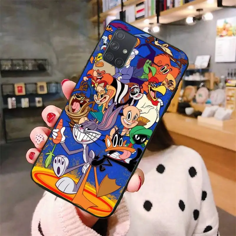 

Bugs Bunny Funny Cute Phone Case For Samsung Galaxy A50 A30S A50S A71 70 A10 Case Samsung A51 Soft Silicone Case Fundas
