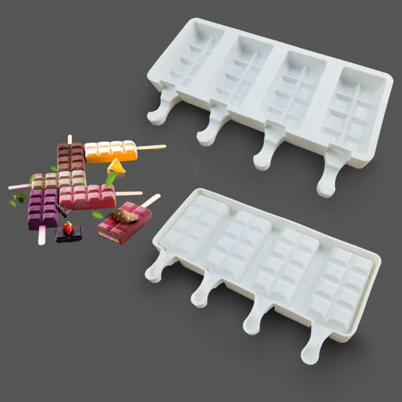 

Lattice Shape DIY Ice Cream Silicone Mold Maker Mould Cake Decor Tool