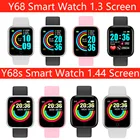 Смарт-часы унисекс Y68, 1,31,44 дюйма, для фитнеса