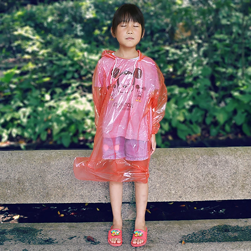 Уличный раздельный одноразовый дождевик штаны комплект утолщенный супер