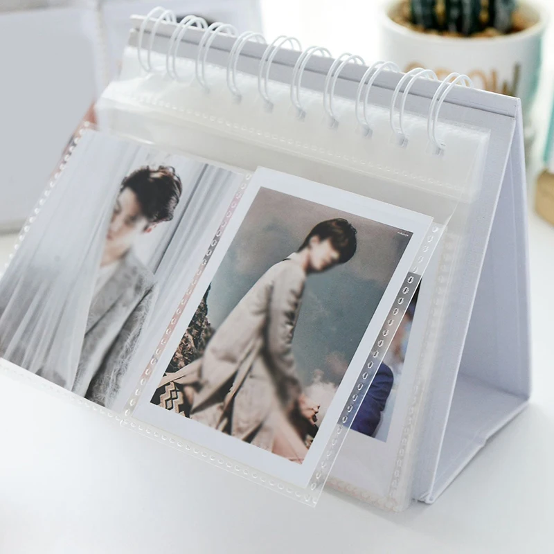 Настольный фотоальбом 3 дюйма мини-альбом Instax Polaroid свободный лист календарь 68