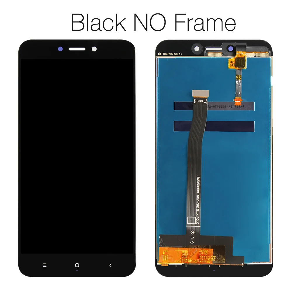 Black I No Frame 5," ЖК-дисплей для XIAOMI Redmi 4X, сенсорный экран с рамкой для XIAOMI Redmi 4X, ЖК-дисплей 4X Pro, ЖК-экран в сборе - Цвет: Black I No Frame