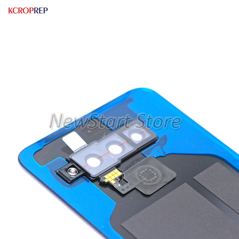 For LG V50 Back Glass Battery Cover With Fingerprint Rear Door Case Housing LM-V500EM LM-V500XM LM-V450PM housing | Мобильные