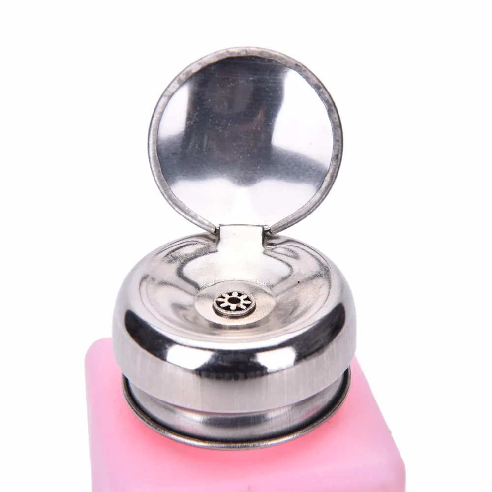 

200ML Nail Art Liquid Alcohol Press Empty Bottle Portable Acrylic Gel Polish Cleaner Remover Dispenser Duck Pump Water Bottles