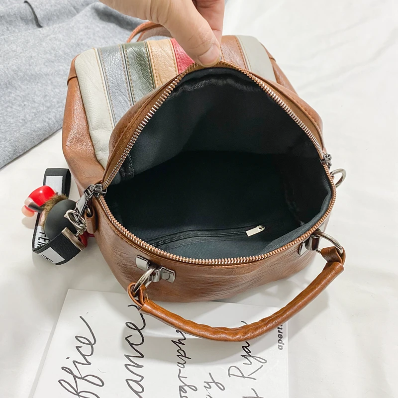 2019 new European and American fashion simplicity women's designer high-quality PU leather backpack XX034 | Багаж и сумки