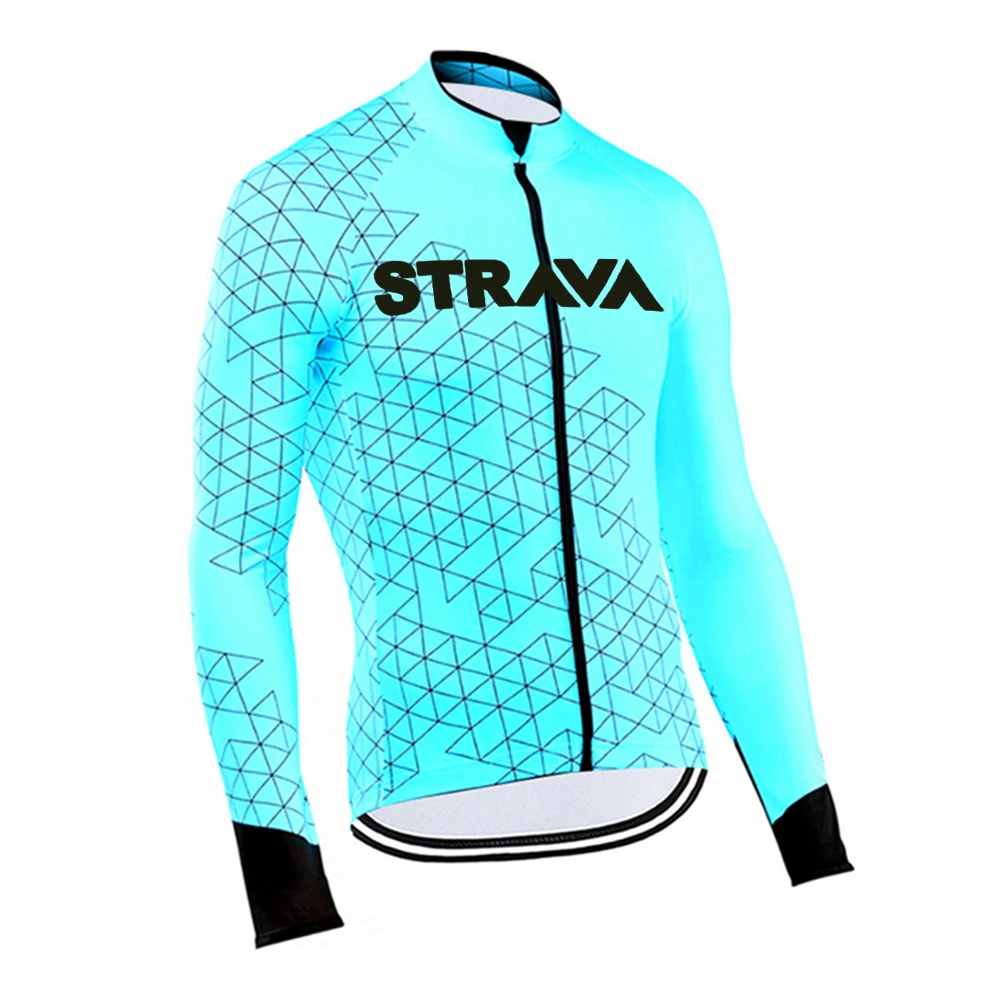 

Трикотажная одежда STRAVA мужская с длинным рукавом, рубашка для велоспорта, футболка Maillots Ciclismo, для горного велосипеда, весна-осень