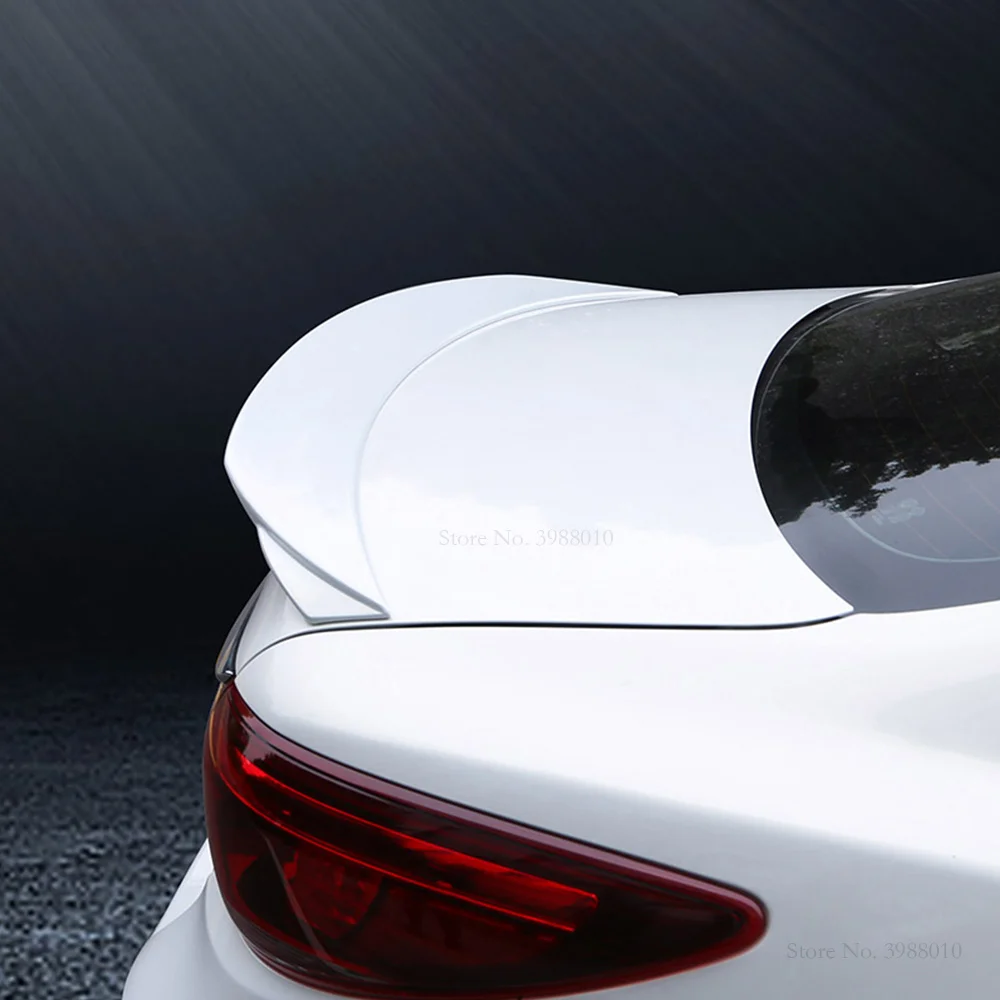 AITWATT подходит для Mazda 6 Atenza до спойлер из углеволокна на заднюю крышу белый спойлер крыло багажника губы загрузки крышка автомобиля Стайлинг