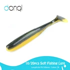 Мягкие рыболовные воблеры, силиконовые приманки DONQL, воблеры 50 мм 76 мм 100 мм, Джиг Рыболовная Приманка на карпа снасть искусственные приманки