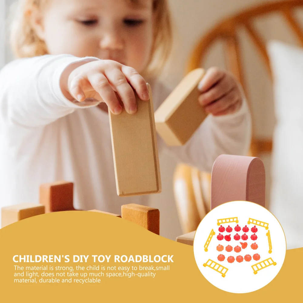 

Diy Miniature Traffic Safety Cones and Guard Bars for Kids Children