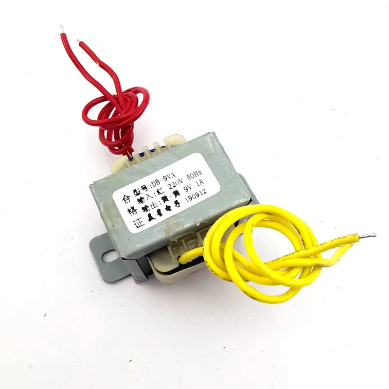 EI41 type power transformer 220V to 9V 1A AC 1000mA audio amplifier |