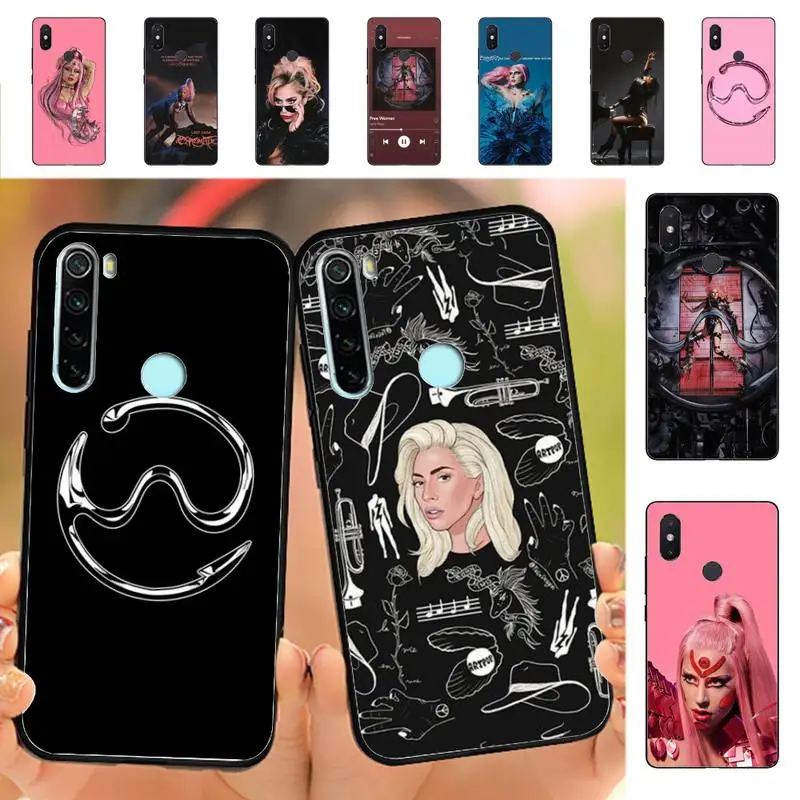 

Yinuoda chromatica Lady Gaga Phone Case for RedMi note 7 8 9 6 5 4 X pro 8T 5A