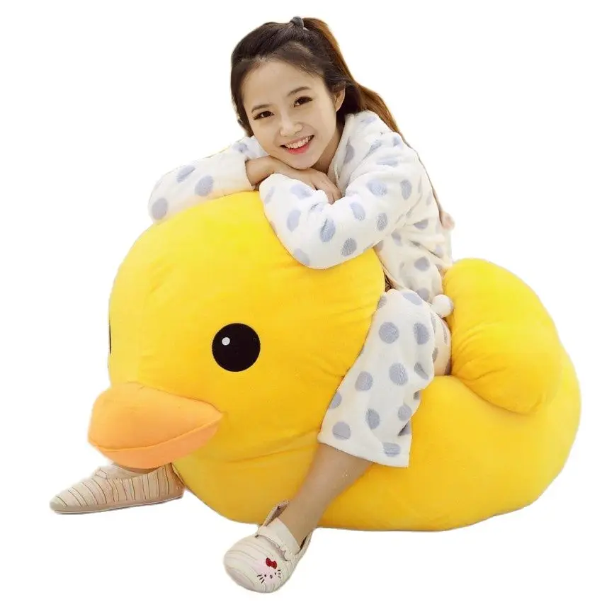 30-70 см мягкие куклы резиновая утка Гонконг большая желтая плюшевые игрушки