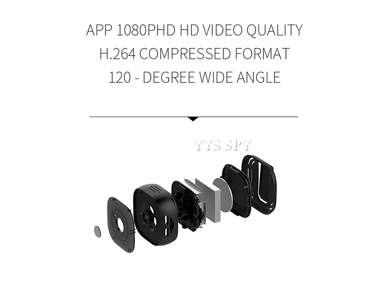 HD WiFi мини камера Espia 1080P Спорт DV camera с ночным видением микро DVR Дистанционное управление датчик движения камера Поддержка Скрытая карта