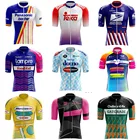 Велосипедная команда Aero Джерси велосипедные ретро мужские летние платья с коротким рукавом Велоспорт Комплект футболки Maillot Ropa Топы Одежда Lampre