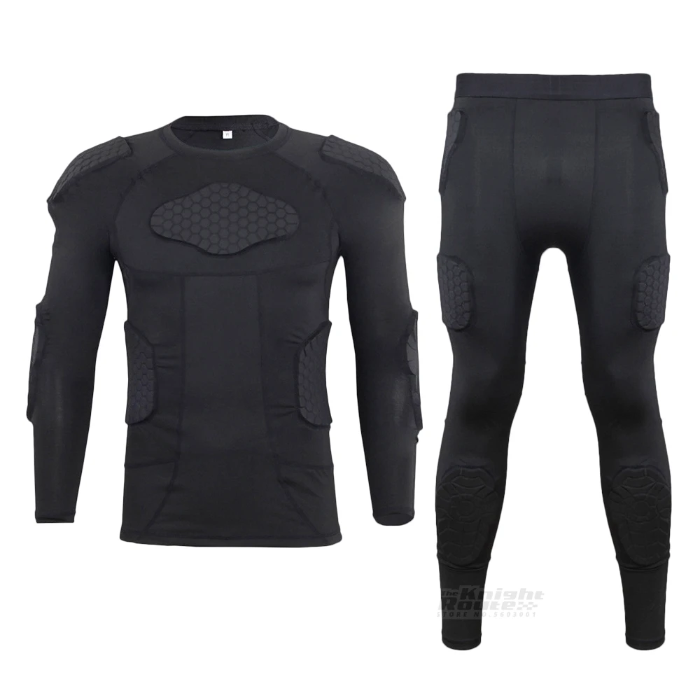 

Motorcycle Armor Underwear Protector Motorcycle Jacket Men Base layer Pants Motocross Motorbike Moto Body Protective Gear Suit