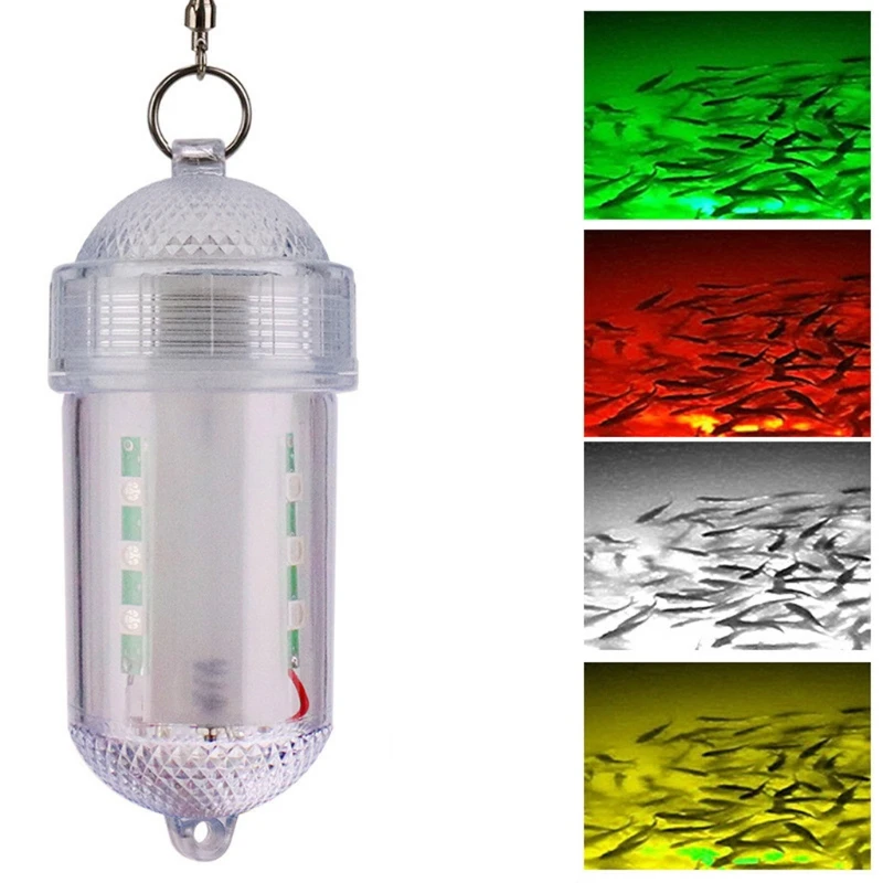 

12 LED Night Fishing Light Fish Gathering Underwater Attracting Fish Lamp Waterproof Lure Light
