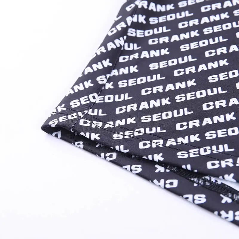 

Fashion T Shirt Women High Neck Round Neck Letter Top Raglan Sleeve Casual Tops Crop Top Autumn Sllim Thumb Cuffs Tees Female