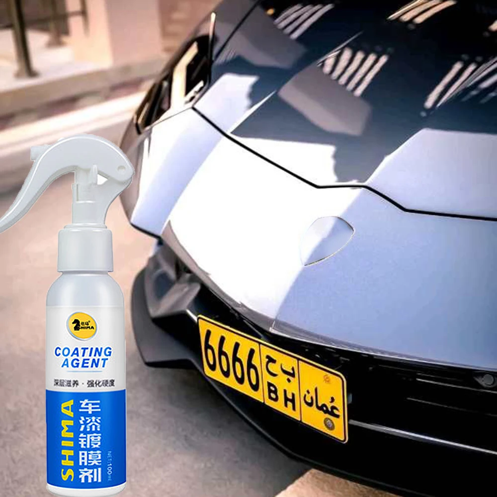 

100ML Liquid Glass Ceramic Car Coating Waterproof Nano Ceramics Car Paint Care Liquid Anti-scratch Super Hydrophobic Glass Coati