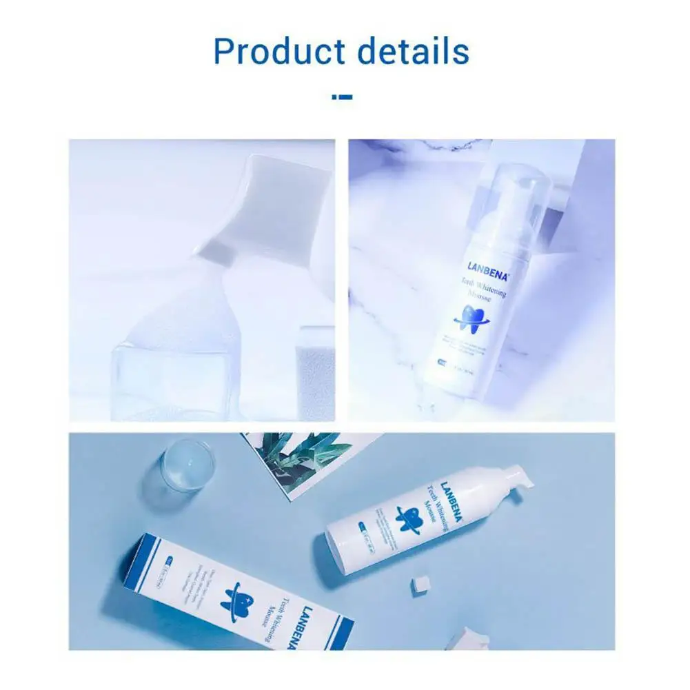 Зубная паста LANBENA для отбеливания зубов инструменты отбеливание уход за полостью