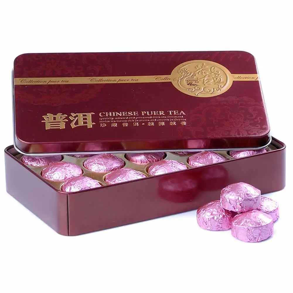 

2019 год, листья лотоса, сувенирная Упаковка из Pu-erh Tuocha Yunnan Pu'er, 75 г