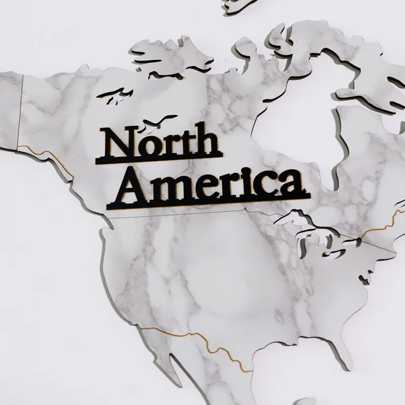 Креативные Часы карта мира украшения скандинавские сделай сам для гостиной 3d