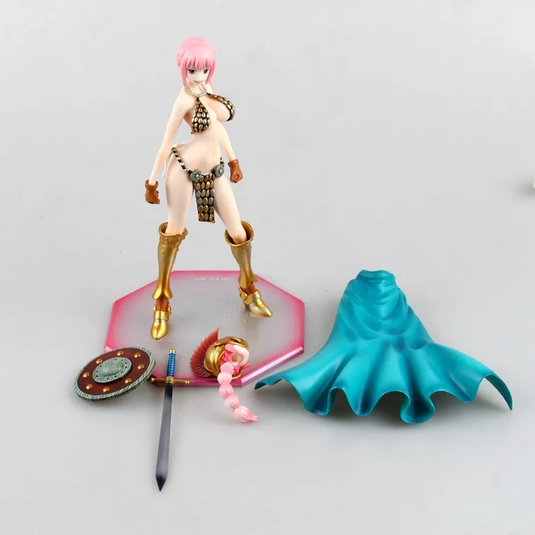 Новый 24 см цельный Гладиатор Ребекка ПВХ фигурка модель игрушки куклы аниме