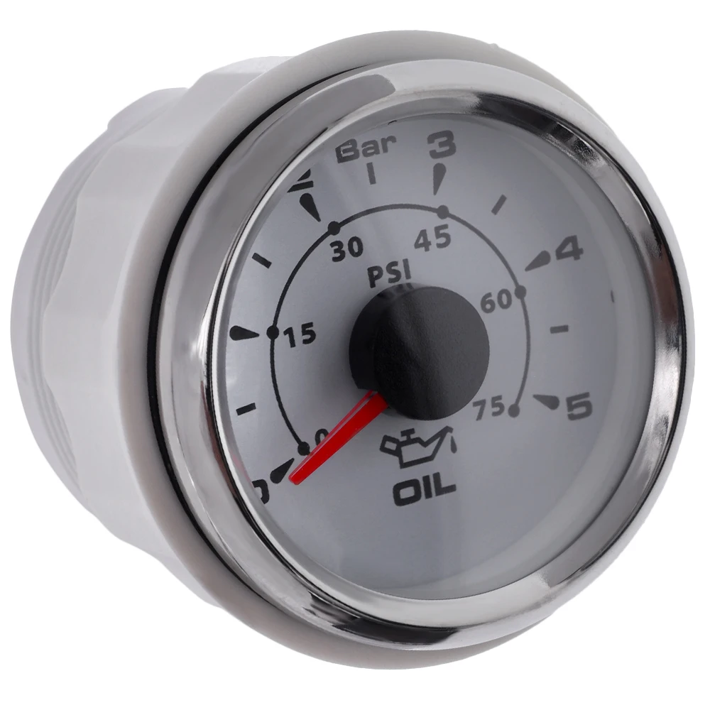 Автомобильный манометр давления масла для лодки 52 мм измеритель топлива 0 5 бар/0 10