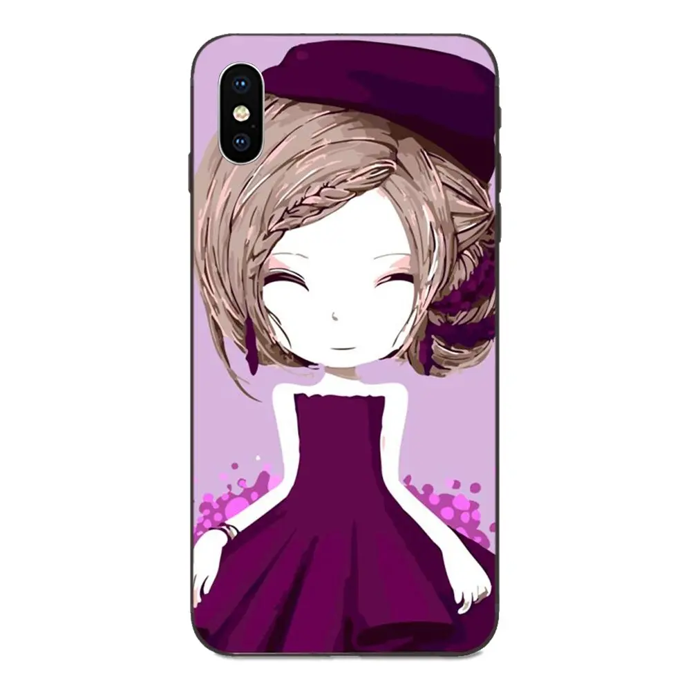Простое художественное милое платье принцессы для huawei mate 9 10 20 P8 P9 P10 P20 P30 Lite Mini Play