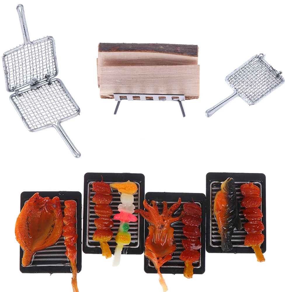 Кукольный домик Сервировочная заколка для барбекю выпечка гриль салат стейк