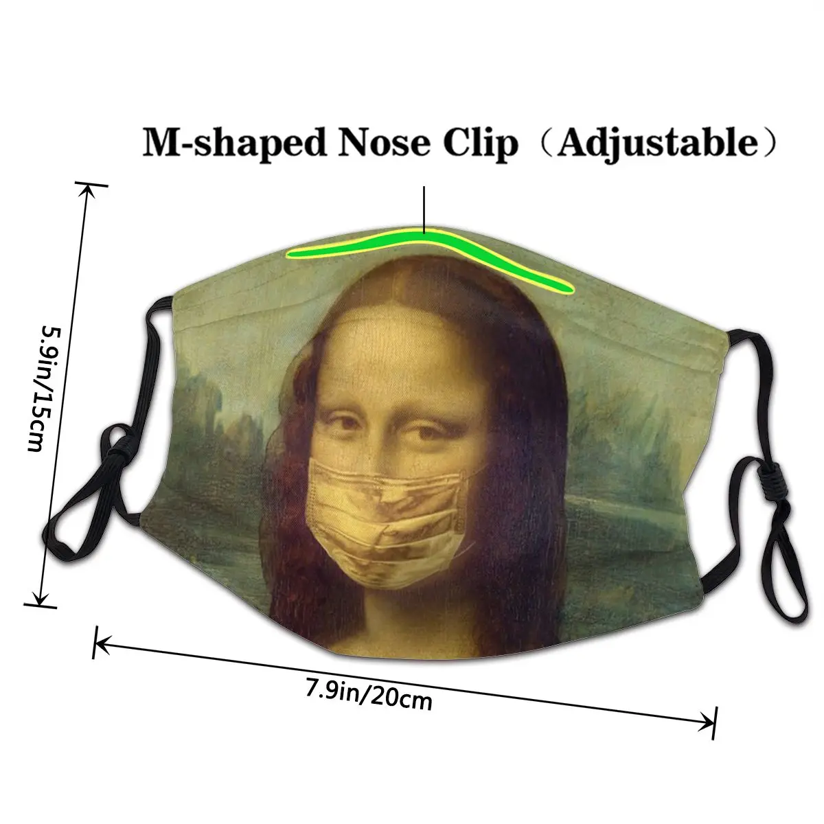 Monalisa Unisex Reusable Face Mask Anti Dust Protection Respirator Mouth Muffle | Аксессуары для одежды