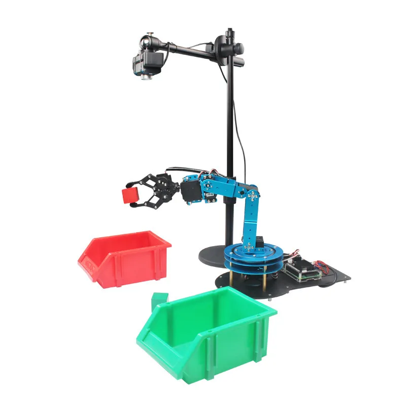 Günstig LOBOT ArmPi Raspberry Pi 4B Open Source Robotic Arm Fernbedienung AI Visuelle Identität Python Programmierung Roboter IK