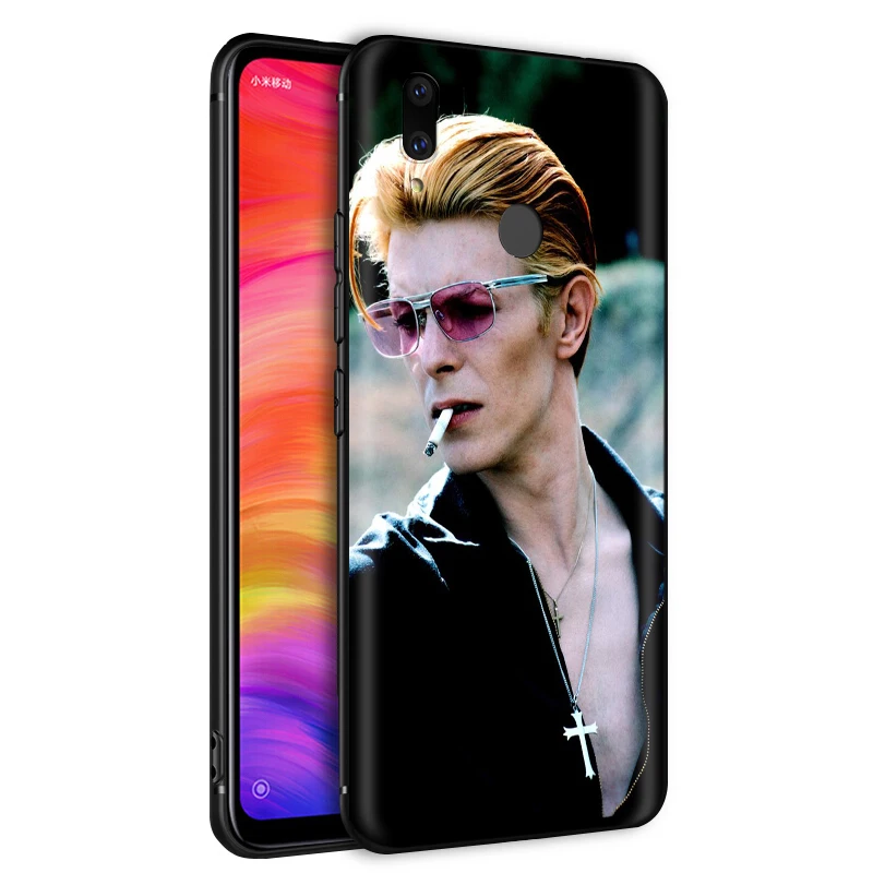Мягкий ТПУ чехол YIMAOC David Bowie для Xiaomi Redmi mi Note MAX 3 6 6A 7 mi6 mi8 9 se a1 a2 Pro Lite go pocophone