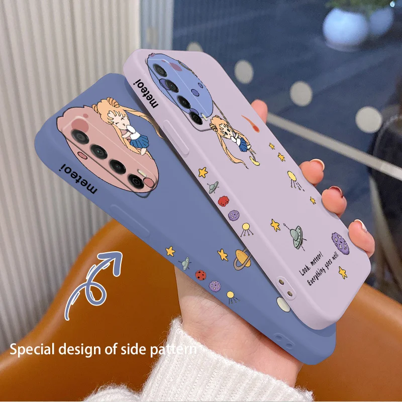 Чехол для телефона с розовым шариком девушек Huawei P Smart 2021 Y7A чехол из жидкого