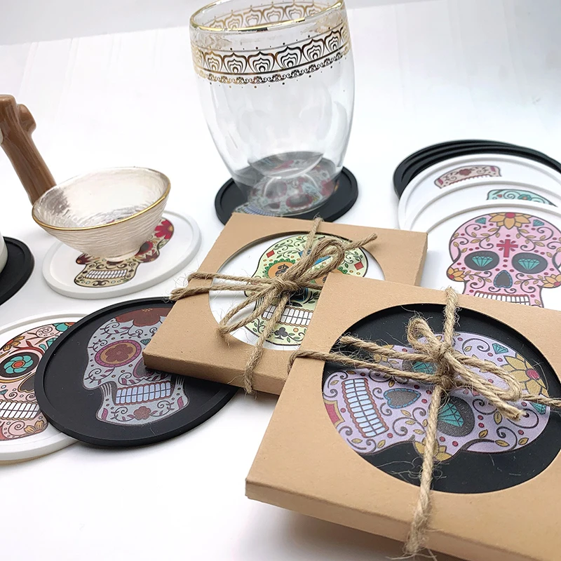 Рекламные подставки для стола напитков кофейной кружки наборы подставок