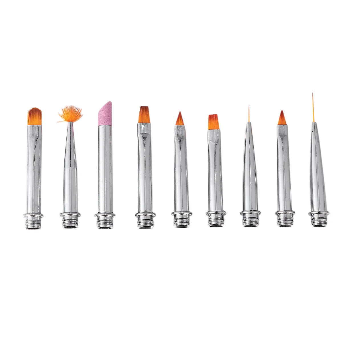 

1 Набор/10 шт сменный дизайн ногтей, ручка с кисточкой набор профессиональный дизайн ногтей Живопись Ручка Маникюр сделай сам украшение ногт...