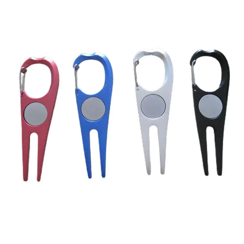 

New Arrival 1Pcs Steel Golf Green Fork Golf Repair Tool Golf Pitch Fork Golf Accessories Putting Durable Golf Green Fork