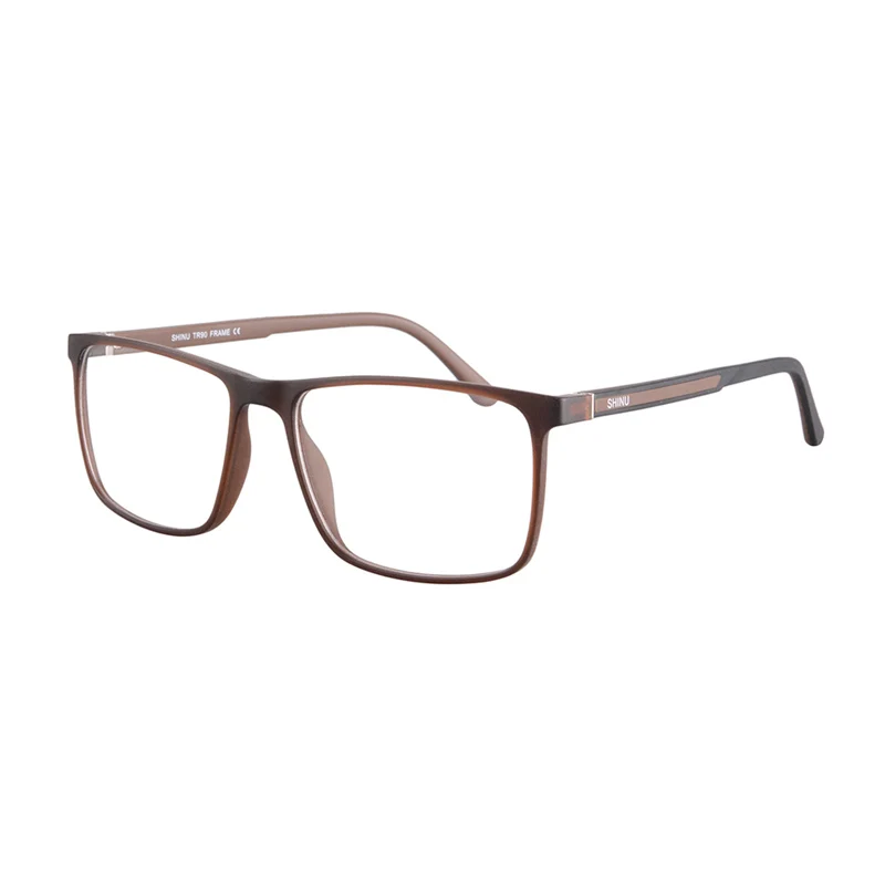 

SHINU Blue Light Men's Glasses Progressive Reading Glasses Men Square Acetate Eyeglasses Frame For Men see far and near all good