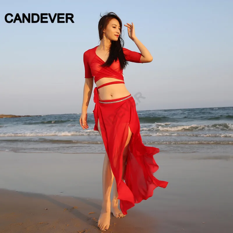 Женский набор костюма для танца живота выступлений костюм восточных