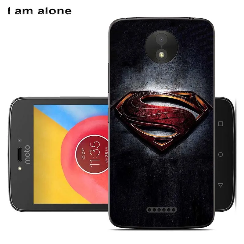 Solf TPU W11 Чехол для телефона чехол для Motorola Moto C Plus 5," мягкий TPU мобильный телефон сумки с принтом героев мультфильмов для Motorola Moto C крышка - Цвет: Solf TPU W11