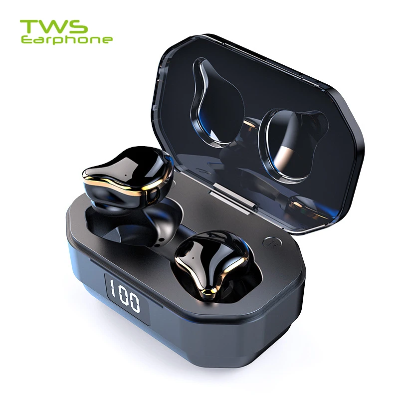 TWSearphone G01 беспроводные наушники 6D объемные стерео HD Hi Fi звонки светодиодный