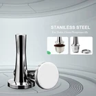 Твердая нержавеющая сталь Тяжелая плоская основа для вскрытия кофе пресс для Es press o Сделай Сам пресс для кофе для Dolce GustoNes Press oilly