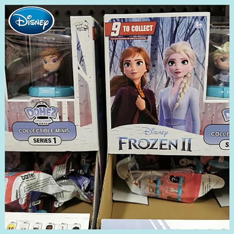 Disney 8 шт. игрушка глухая коробка мультфильма Холодное сердце 2 украшения фигурка