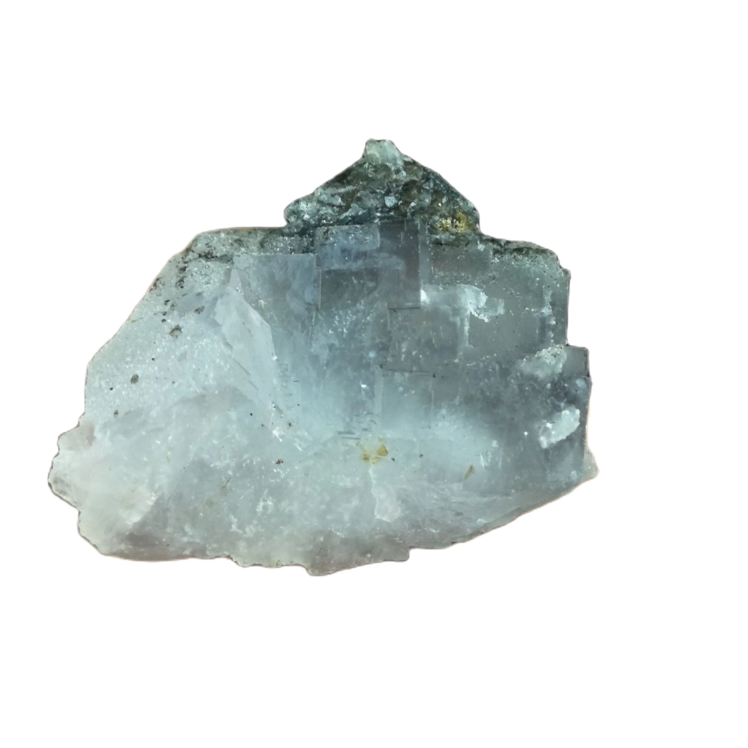 40.9gNatural sea blue rock sugar fluorite mineral specimens, home furnishings
